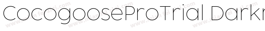 CocogooseProTrial Darkmode字体转换